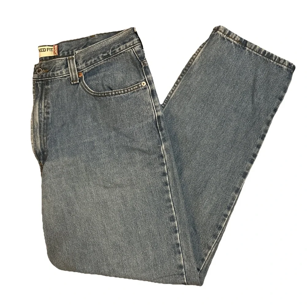 Levi's‎ 550 Jeans Men's Sz 38x32 Light Wash Straight Leg Relaxed Fit